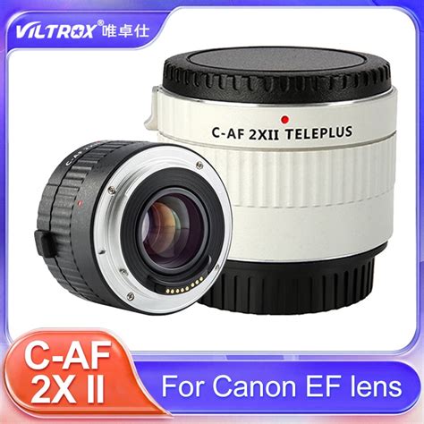 AF 2XII Telephoto Extender Auto Focus for Canon EF Mount Lens（Black）