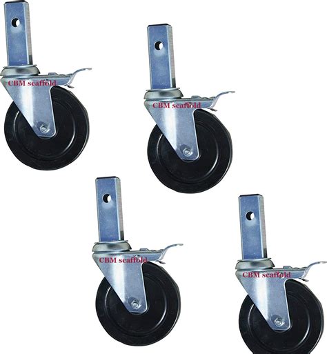 Buffalo Tools GSSI-C54P 4Pc 5In Caster Set For Gssi