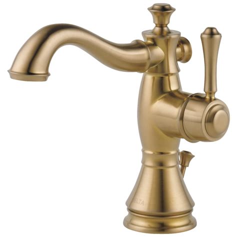 Limited Stock Delta Faucet Cassidy Bronze Bathroom Faucet, Single Hole Bathroom Faucet, Waterfall Bathroom Faucet, Single Handle, Metal Drain Assembly, Venetian Bronze 598LF-RBMPU