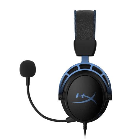 HyperX Cloud Alpha S - PC Gaming Headset, 7.1 Surround Sound, Adjustable Bass, Dual Chamber Drivers, Chat Mixer, Breathable Leatherette, Memory Foam, and Noise Cancelling Microphone - Blue (Renewed)