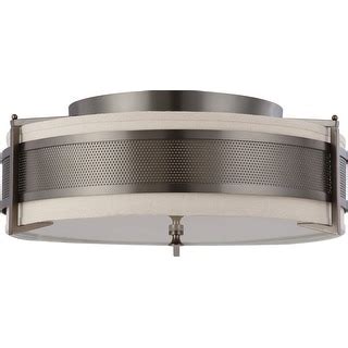 NUVO 60/4437 Four Light Flush Mount, Unknown, Bronze/Dark