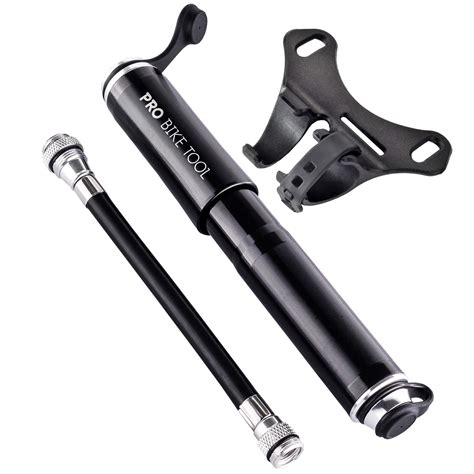 Weekly Top PRO BIKE TOOL Mini Bike Pump Fits Presta and Schrader - High Pressure PSI - Reliable, Compact & Light - Best Quality & Performance - Bicycle Tire Pump for Road, Mountain and BMX