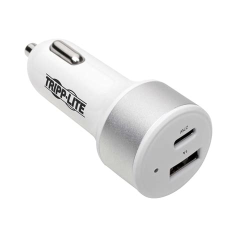 Tripp Lite Fast Charger Dual USB Car Charger Compact w/Quick Charge 2.0 & Autosensing 2-Port for Tablets & Smartphones (U280-C02-S-M6)