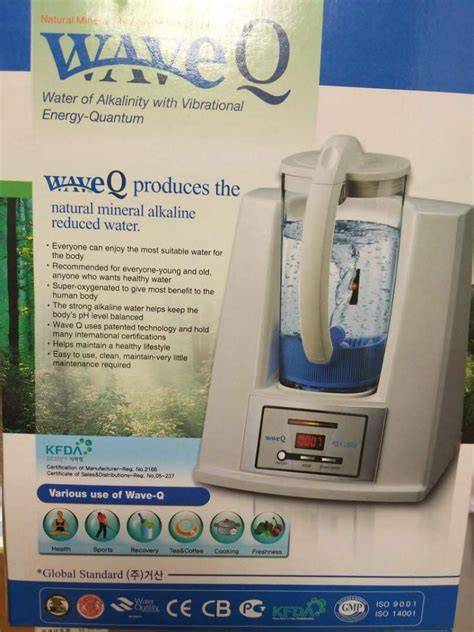 Wave Q- Mineralized Hexagonal Alkaline Water Generator